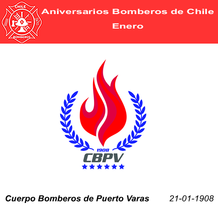 aniversario cuerpo de bomberos de puerto bvaras