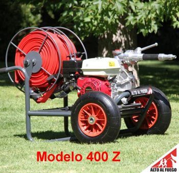 carro alto al fuego modelo 400 Z