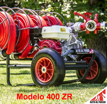 carro alto al fuego modelo 400 ZR 